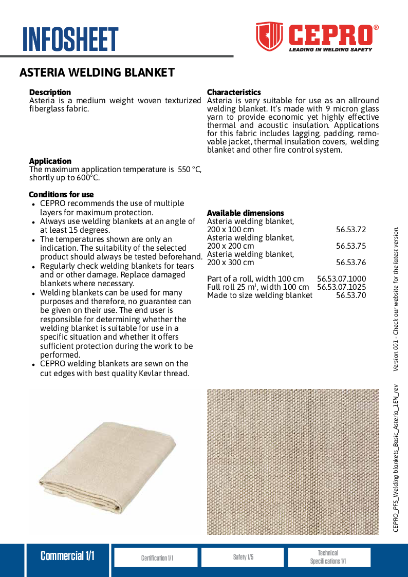 

cepro pfs weldingblankets basic asteria 1en 2en rev

