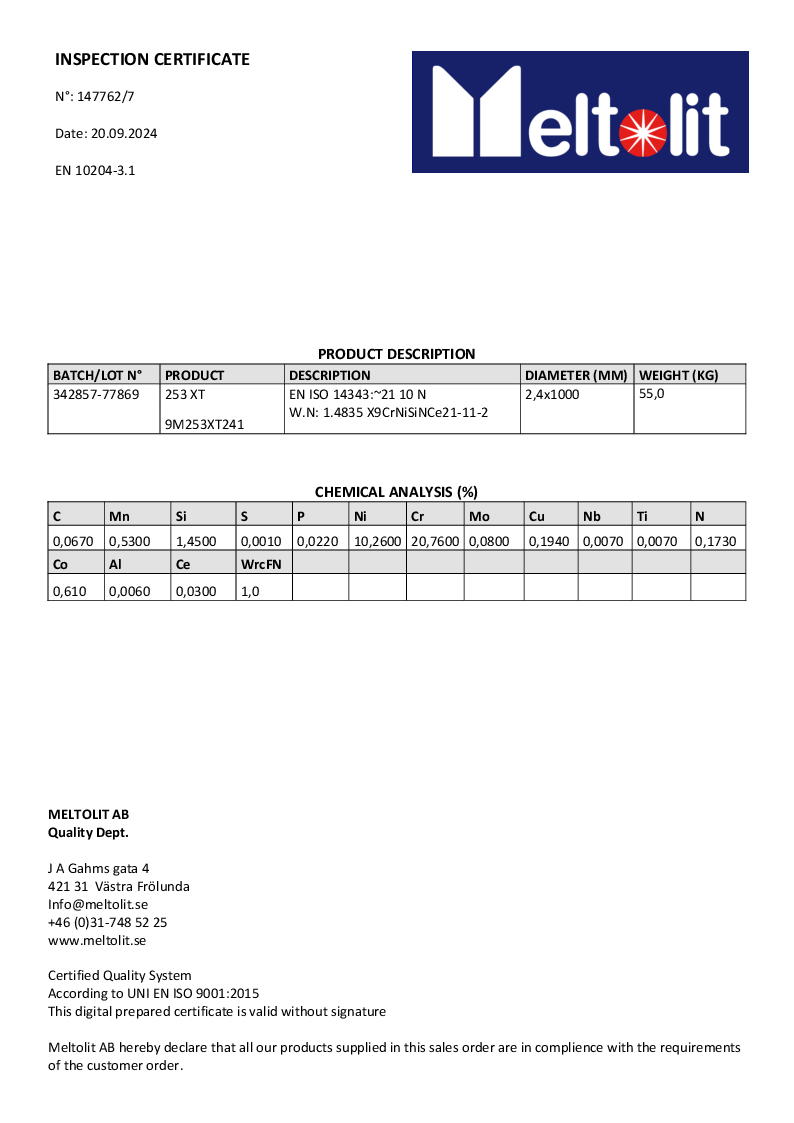 253 XT 2,4 x 1000 mm Batch 342857-77869.pdf