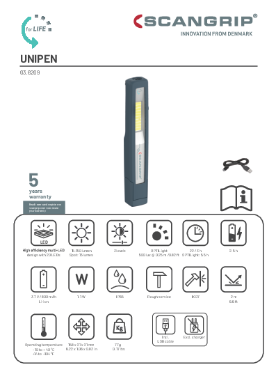 

03.6209 brugsanvisning

