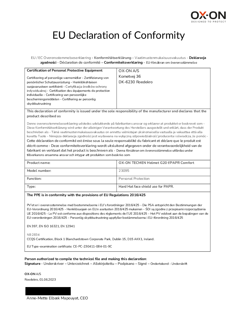 

Deklaration   OX 23095

