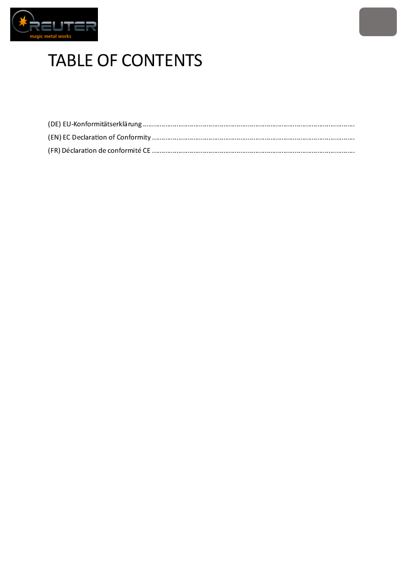 

EC Declaration of Conformity SuperCleanox 6.0 and 8.0 (Multilingual)

