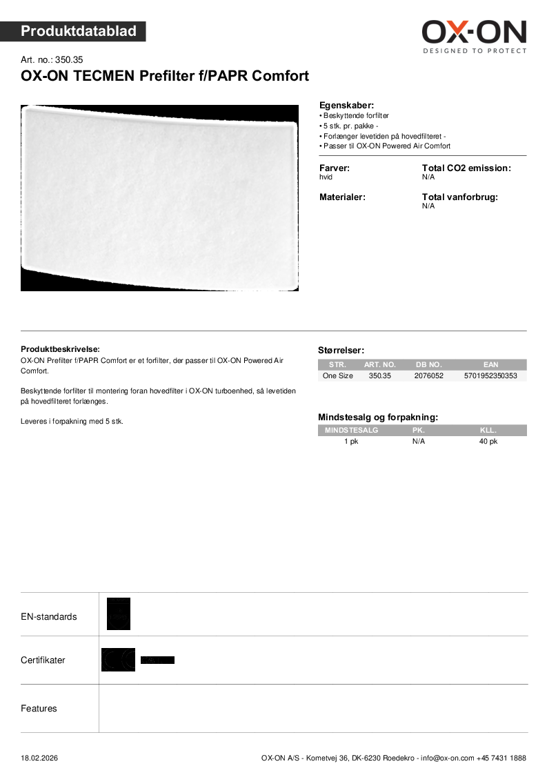 

Datablad   OX 350,35

