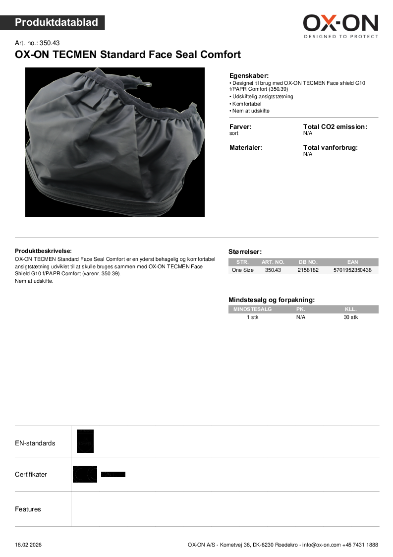 

Datablad   OX 350,43

