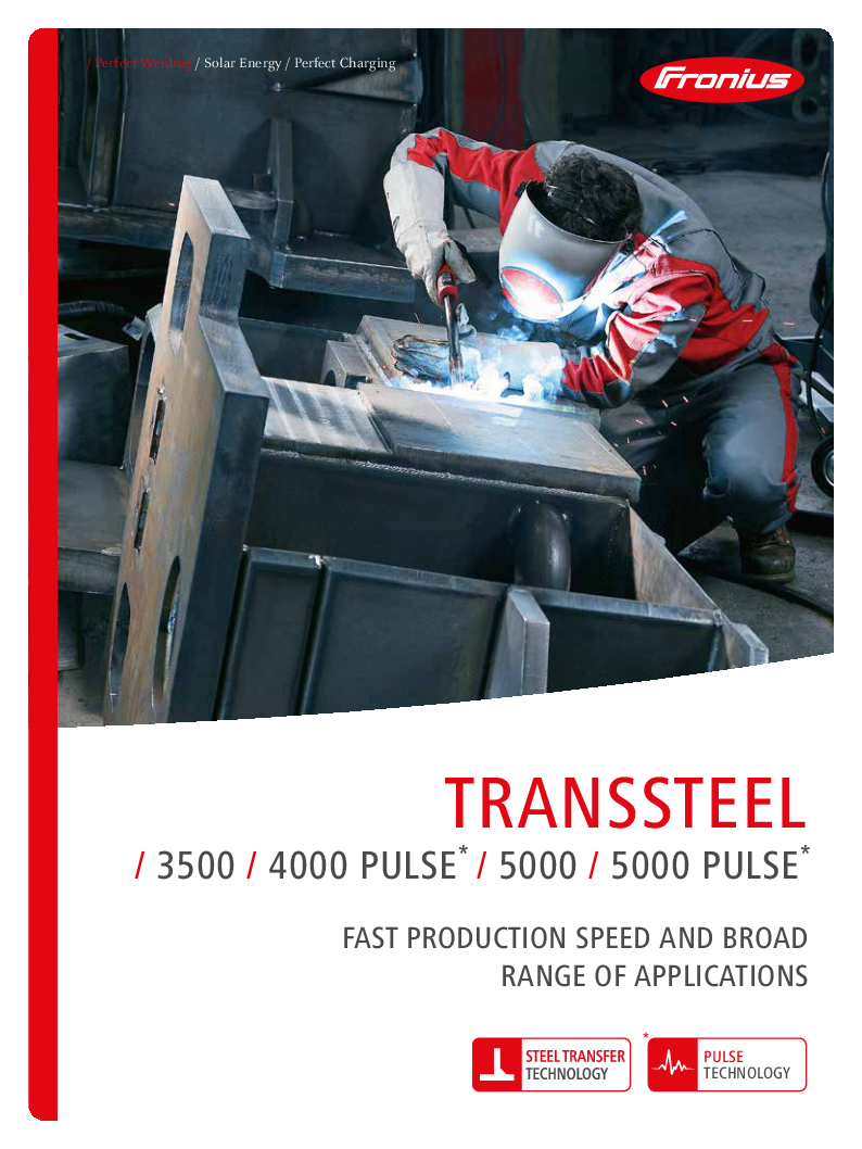 

Transsteel 3500 4000P 5000 5000P brochure

