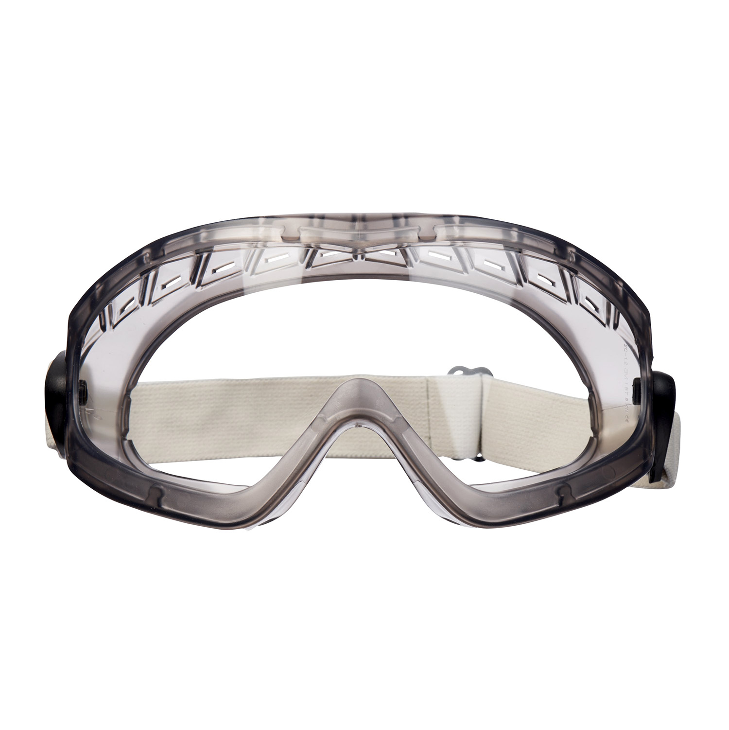 3M™ goggles i 2890-serien, indirekte ventileret, anti-ridse/anti-dug, klar linse i polykarbonat, 2890, karton med 10 stk.