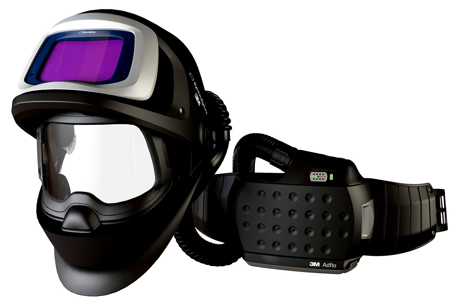 3M™ Speedglas™ Svejseskærm 9100 FX Air med svejsekassette 9100XXi og 3M™ Adflo™ i taske