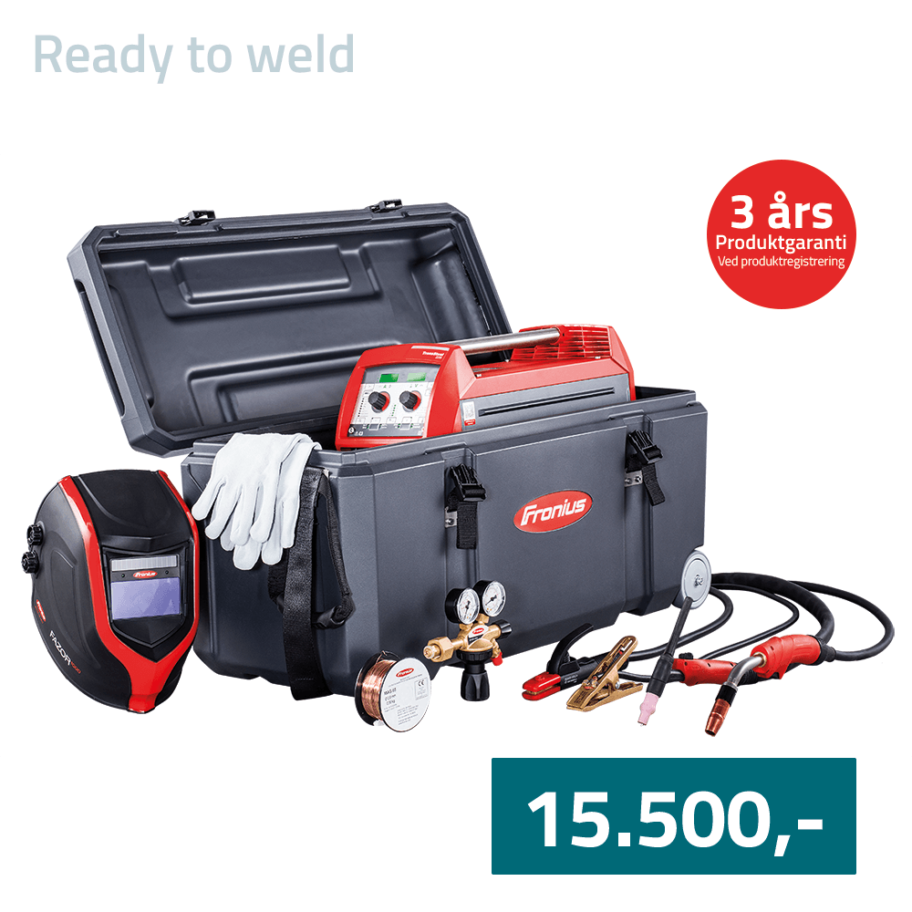 Ready to weld - TransSteel 2200C svejsemaskine fra Fronius