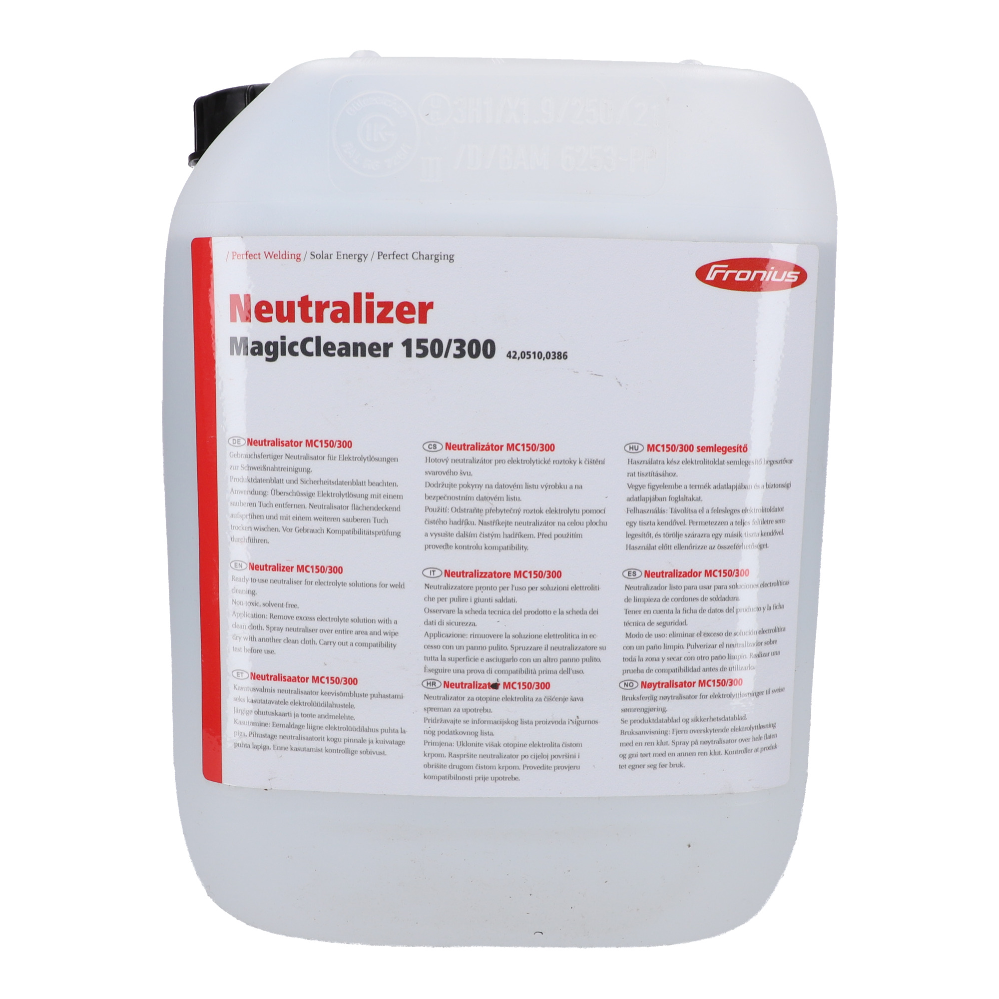 

Neutraliserings væske 5 liter MC150/300