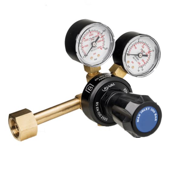 Regulator, Ox 0-10 bar, Ø 50 mm ure Ryval