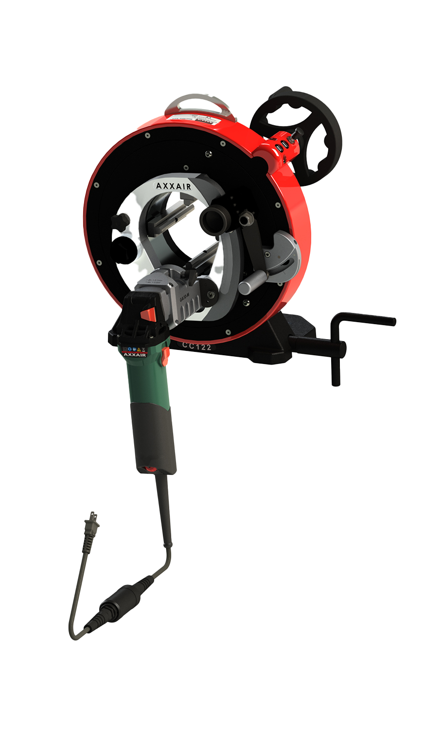Axxair rørskærpemaskine Ø15-119 mm