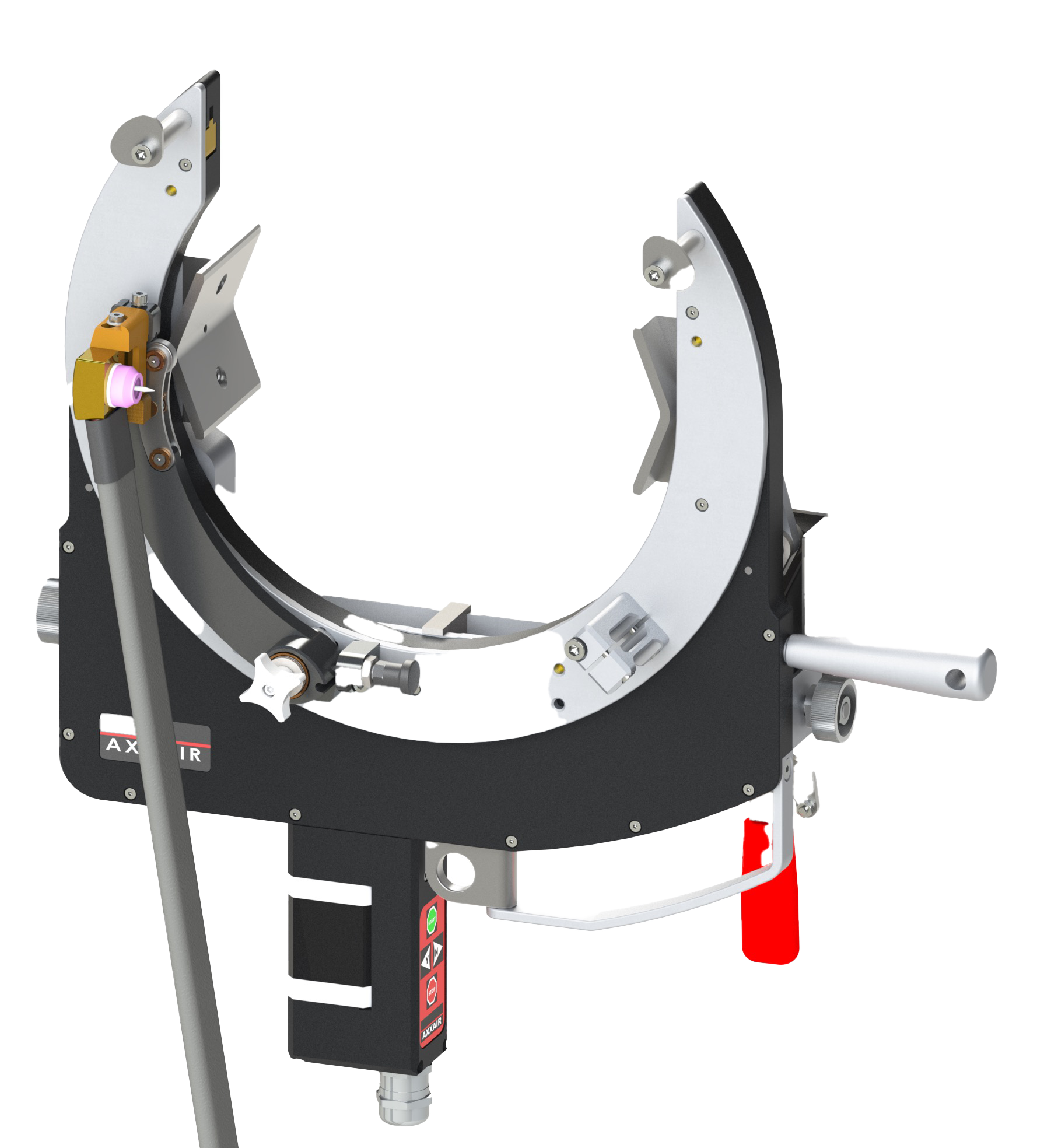 Orbital Inline åben svejsehoved Ø38-220 mm