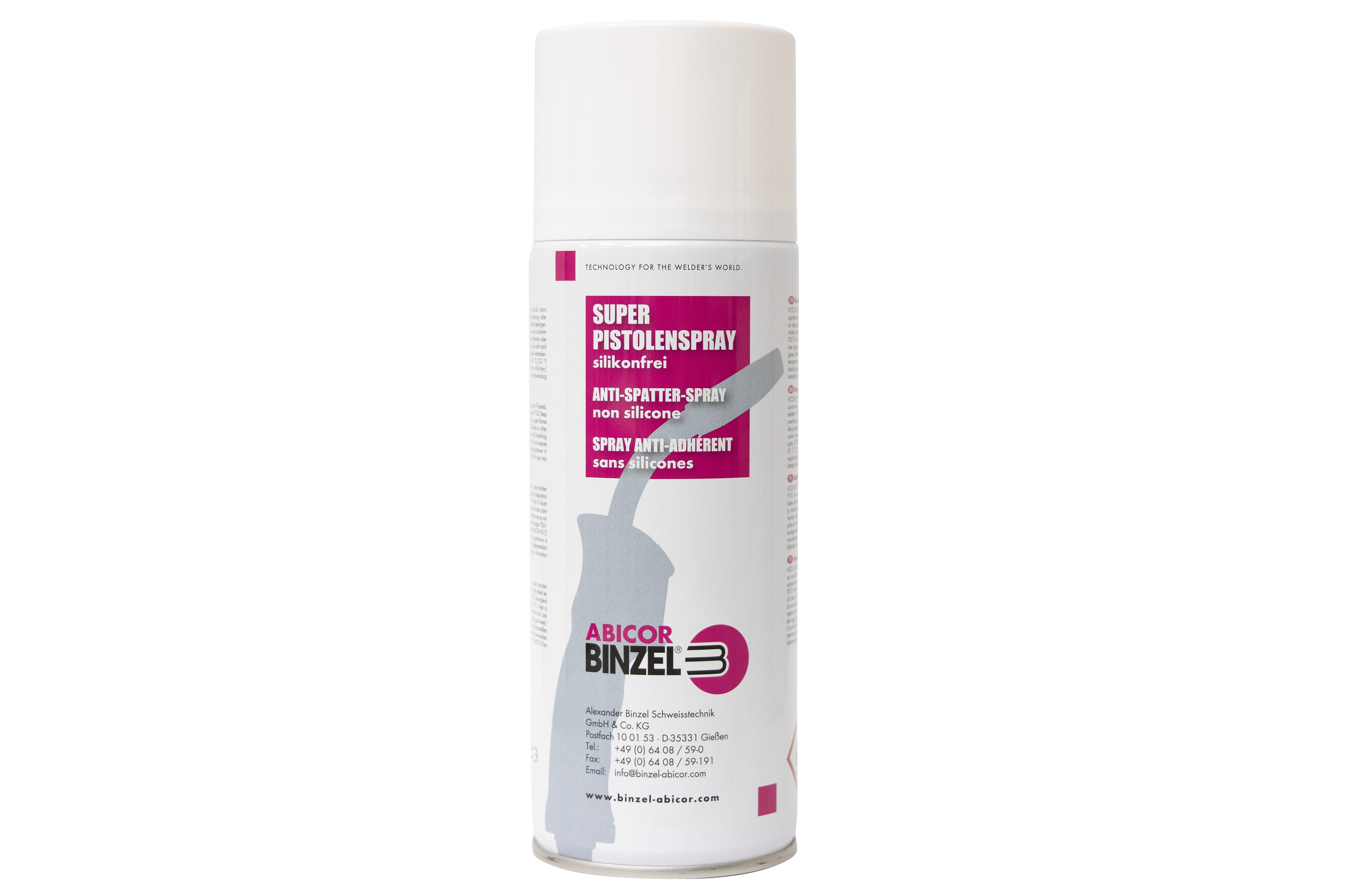 

Svejsespray Binzel miljø 400ml.