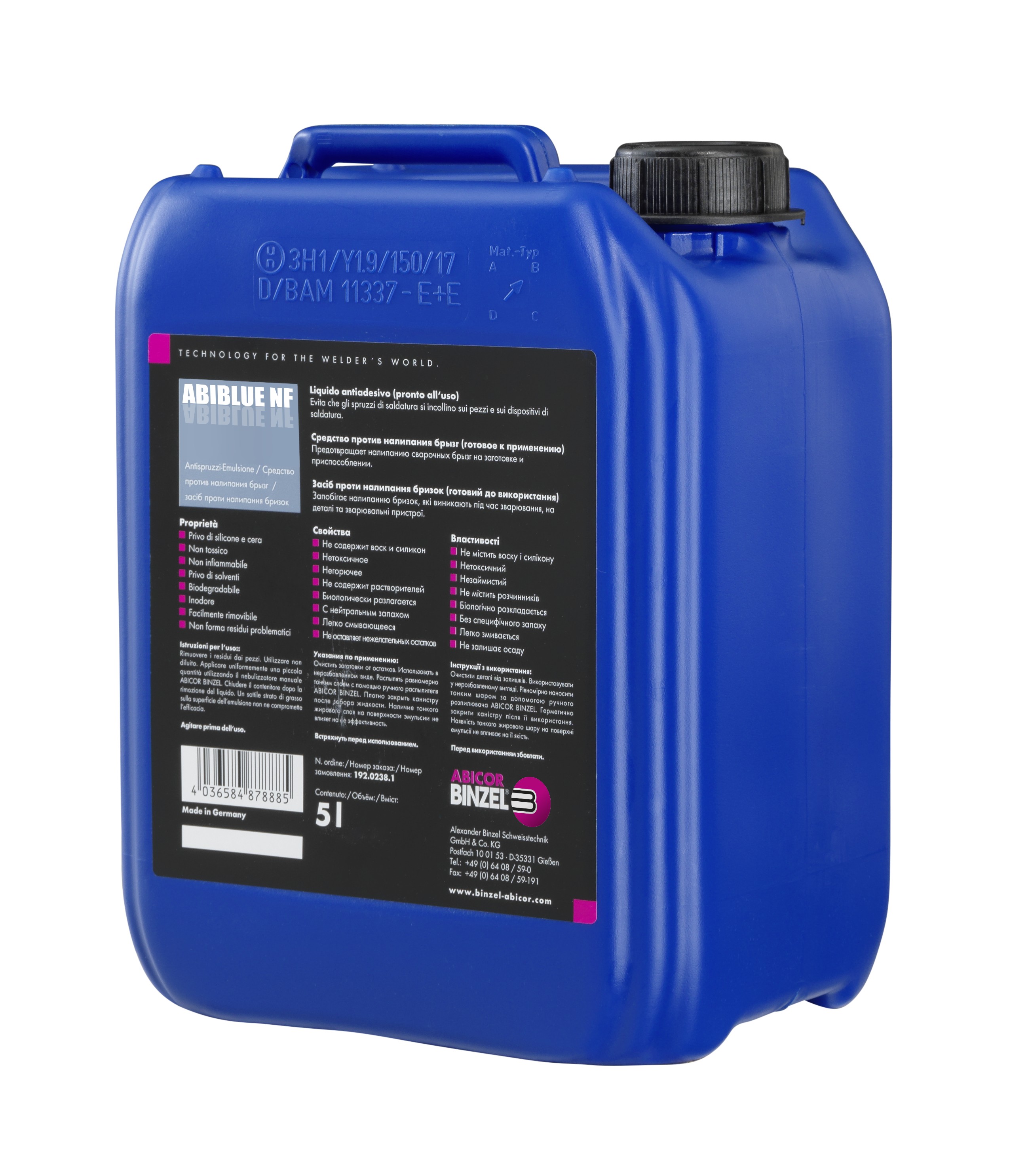 

Abiblue svejsespray 5 liter