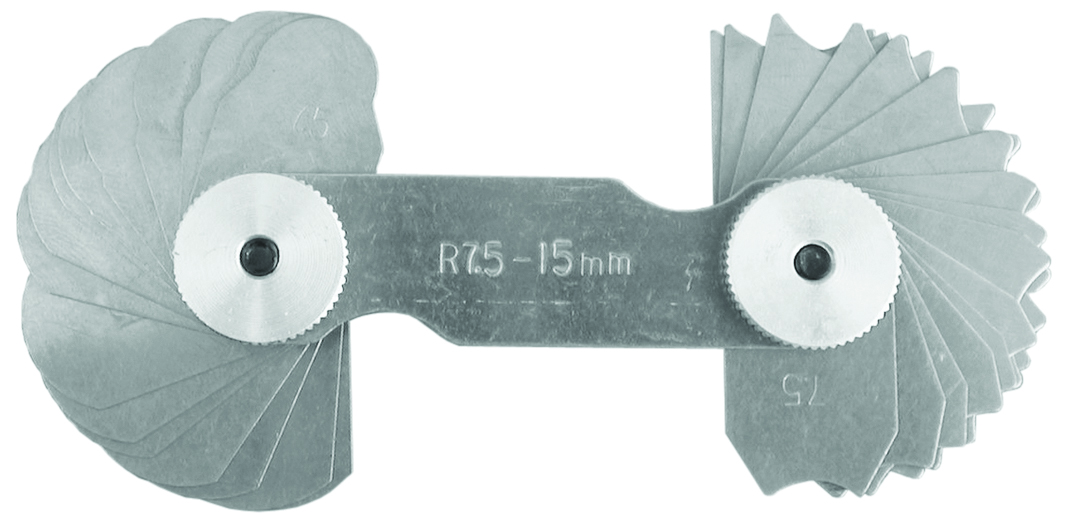 

Radiuslære 7,5-15,0 mm