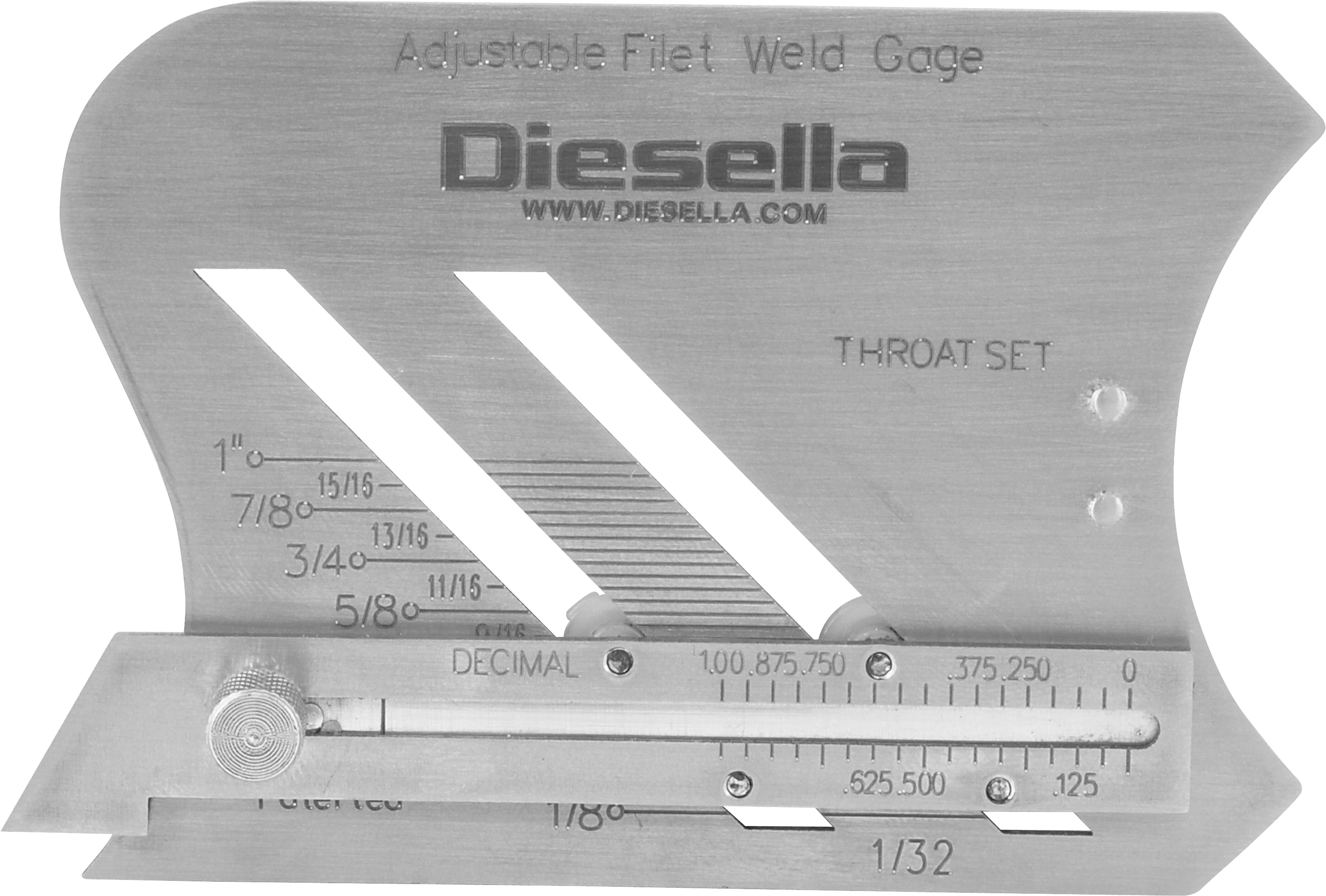 WLDPRO Svejselære Fillet type justérbar (Model K2)