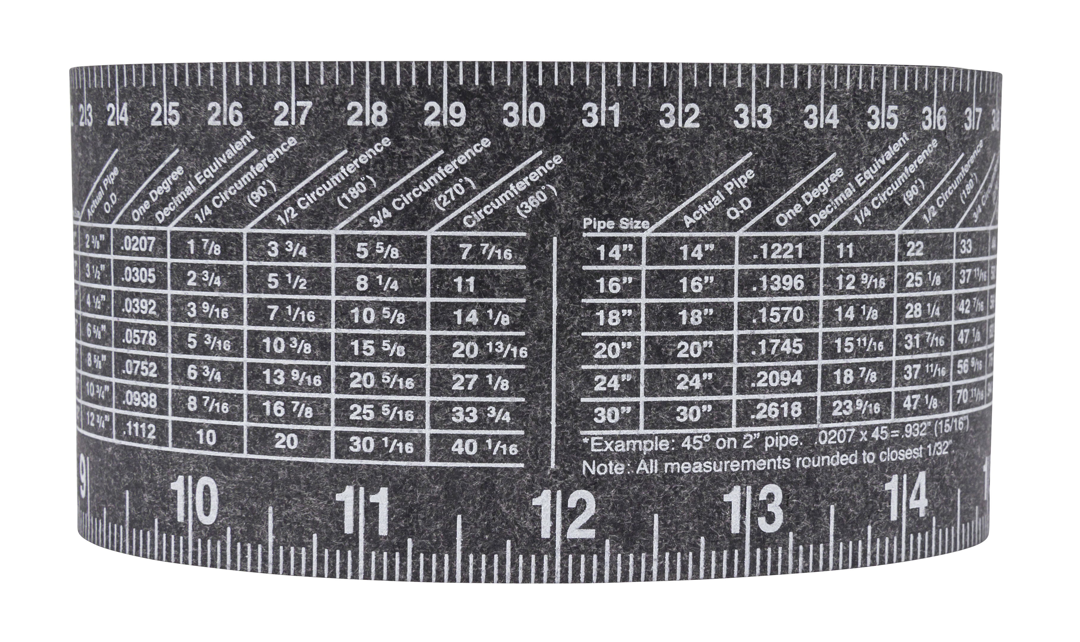 FLANGE WIZARD Wrap-Around WW-16 Small for 1"-6" rør (30" Længde / 2 5/8" Bredde)