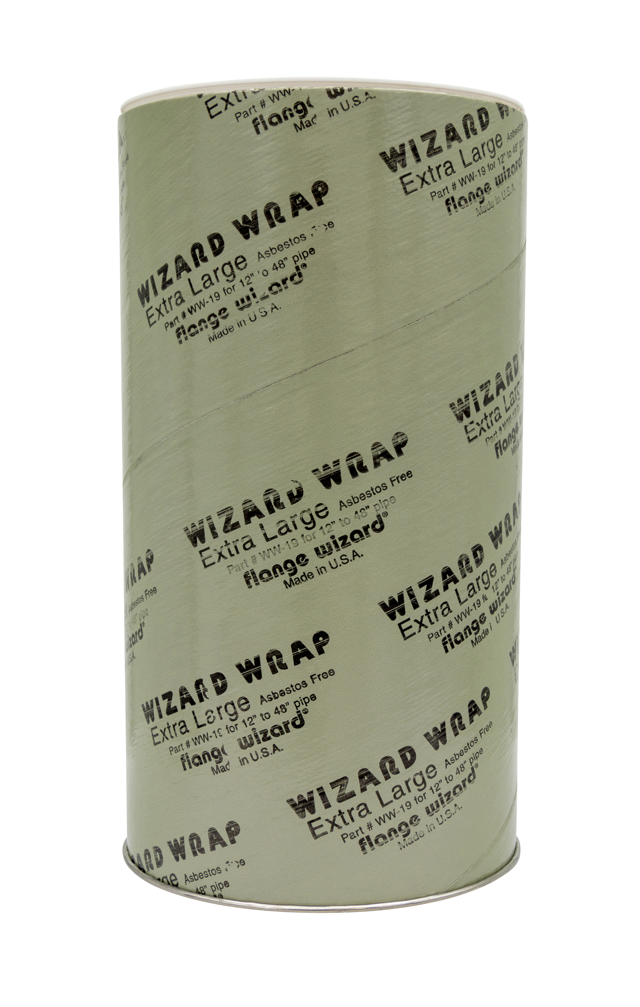 FLANGE WIZARD Wrap-Around WW-19 Extra-Large for 12"-48" rør (180" Længde / 7" Bredde)