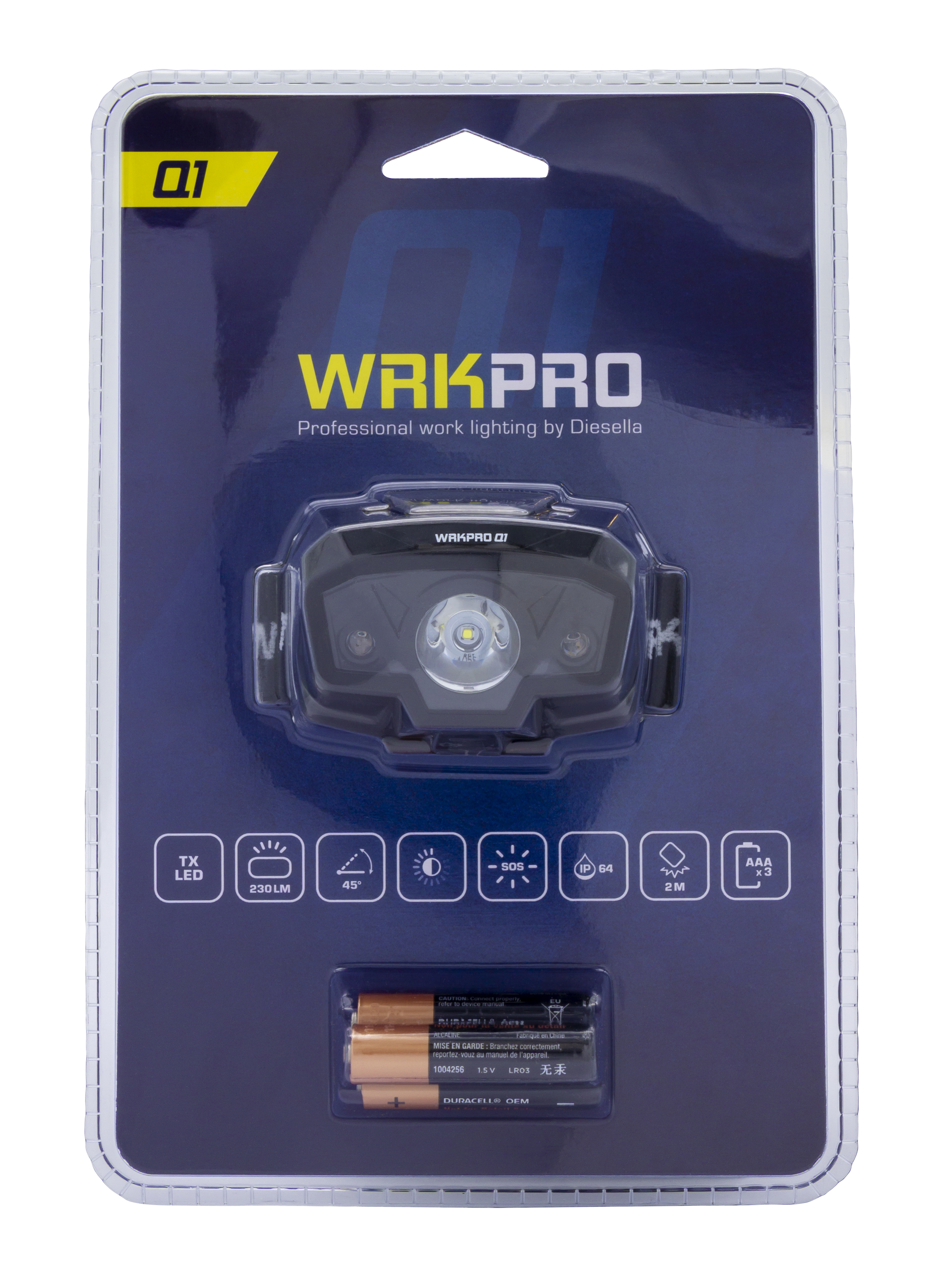 WRKPRO Pandelampe Q1