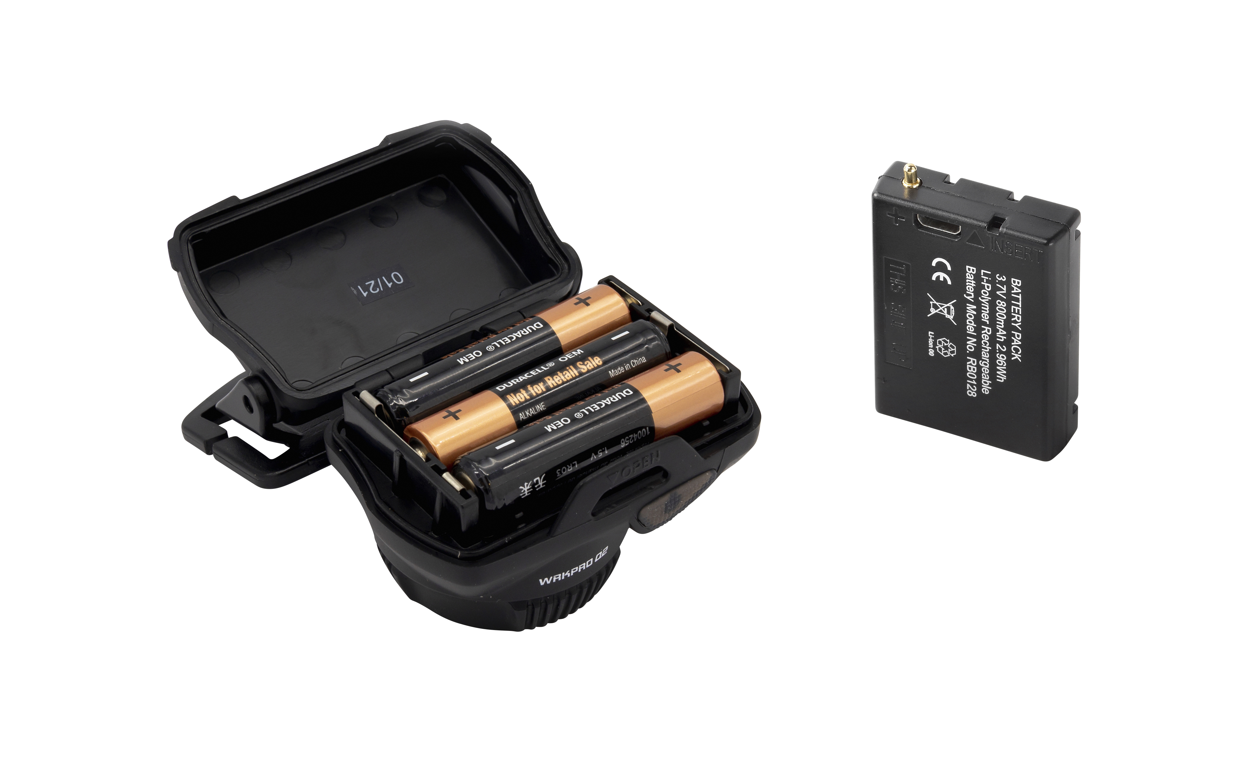WRKPRO Genopladeligt batteri til Q2 pandelampe