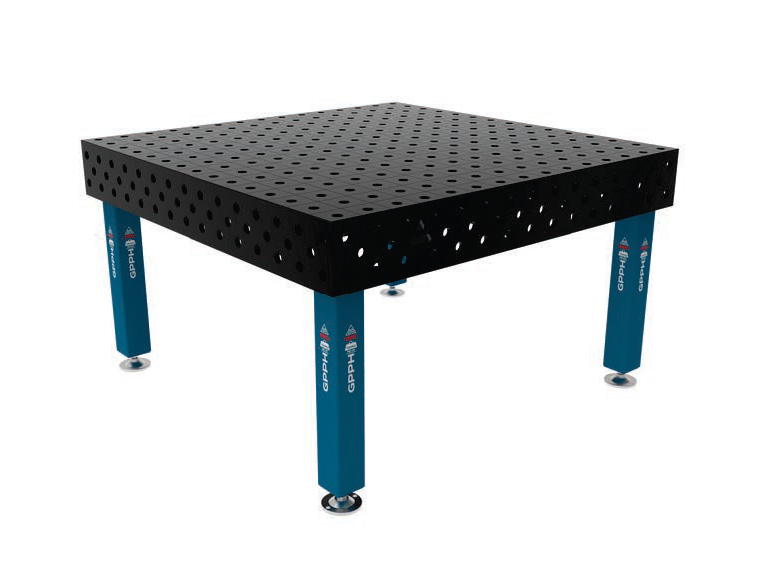 

Svejsebord PRO 1500x1480 grid 50x50 Ø16 - System 16