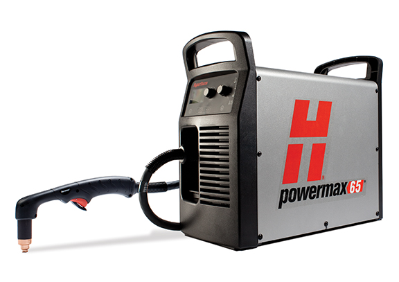 Hypertherm Powermax65 SYNC plasmaskærer inkl. 75° håndbrænder, 7,6 m