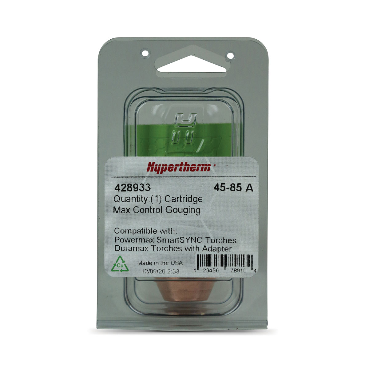 SmartSYNC Max Control fugepatron 45-85A (pk. á 5 stk.) "Grøn"