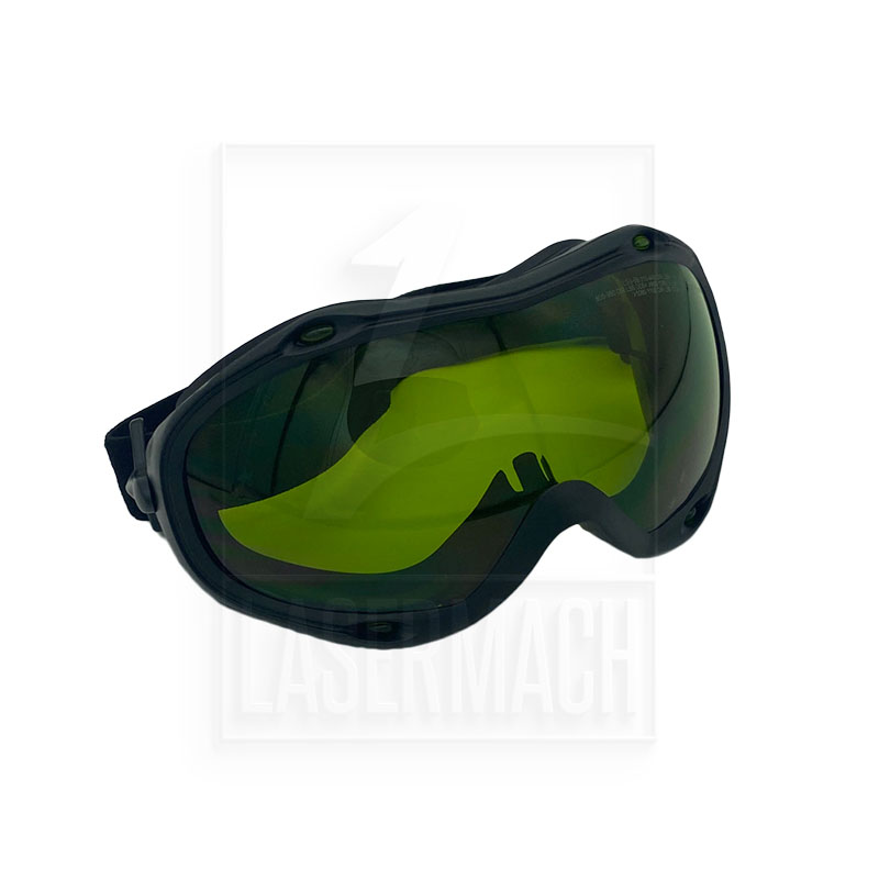 Laserbrille goggles OD+7 grøn