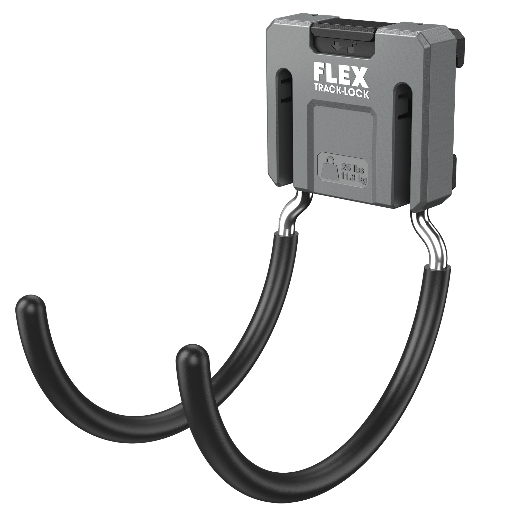 Flex Track-Lock klapbar dobbeltkrog C-form