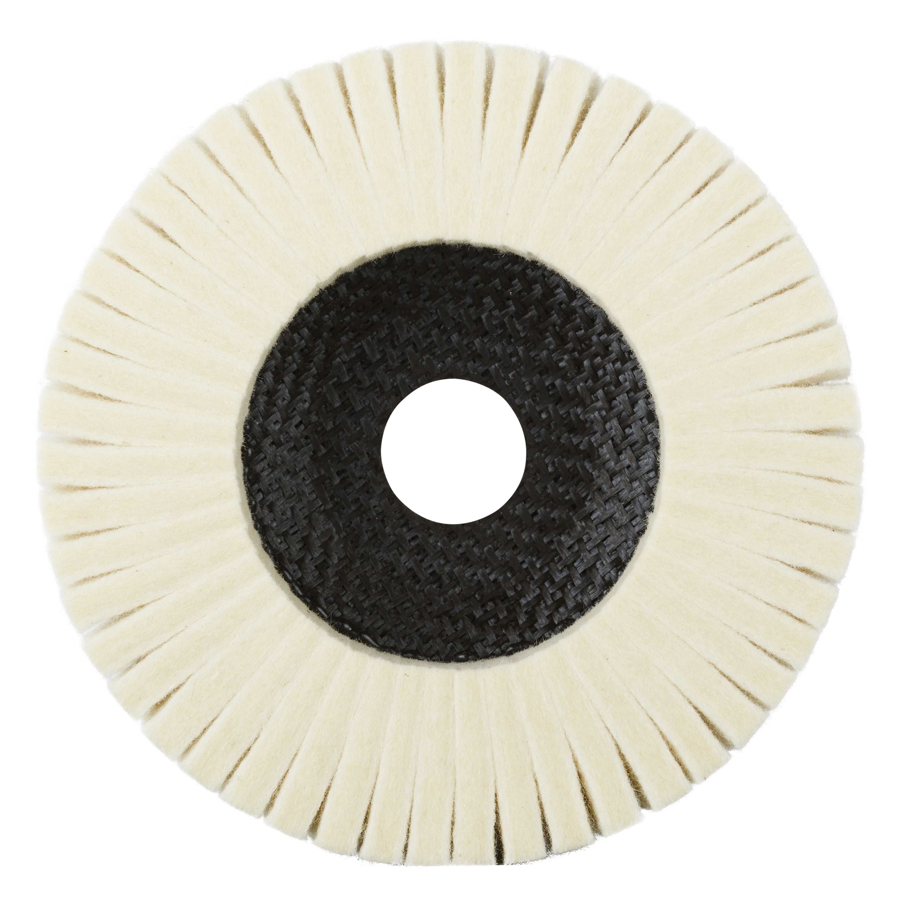 Polerskive FLS Ø125xø22,23mm til voks Rhodius
