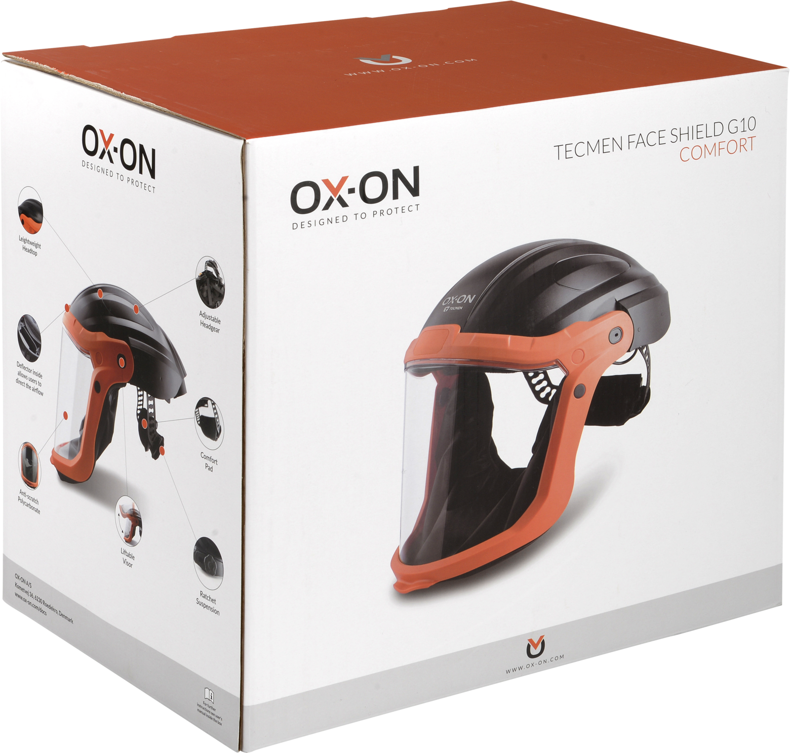 OX-ON TECMEN G10 ansigtsvisir