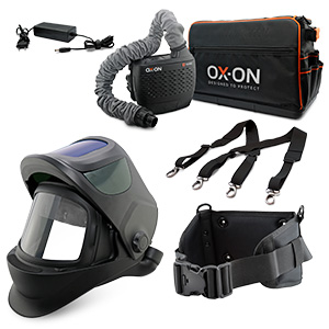 OX-ON TECMEN TM1000 Svejsehjelm med friskluftsenhed, taske og filtre