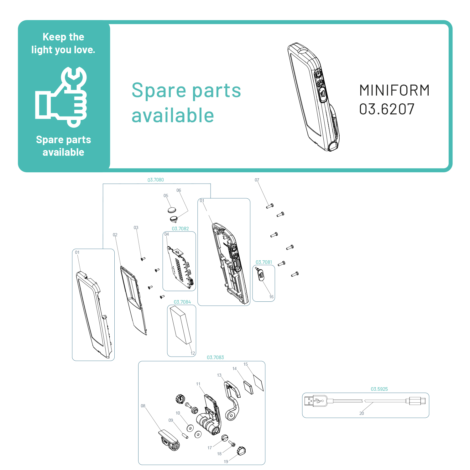 SCANGRIP MINIFORM "For Life"