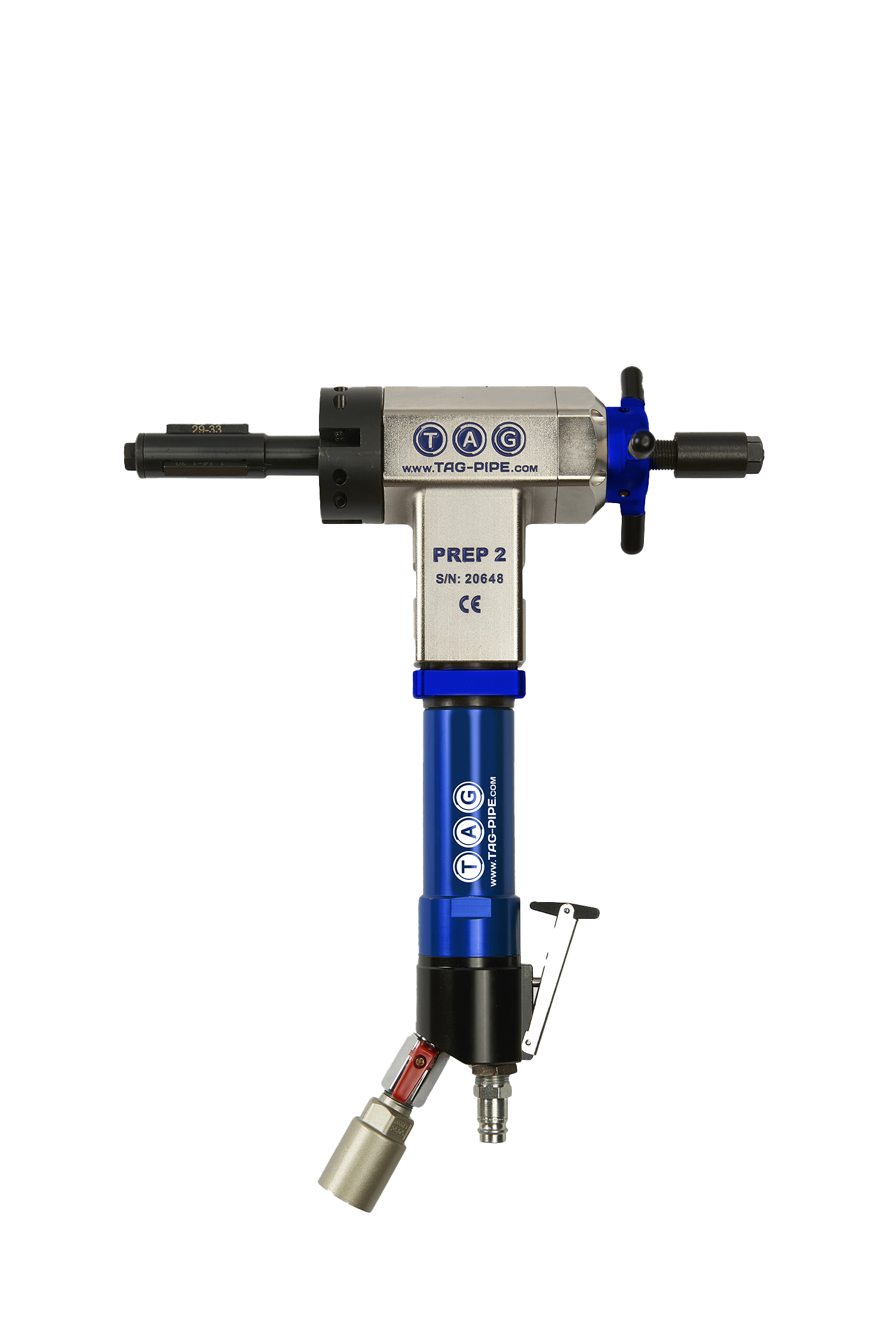 TAG Prep 2 bevelling machine pneumatic