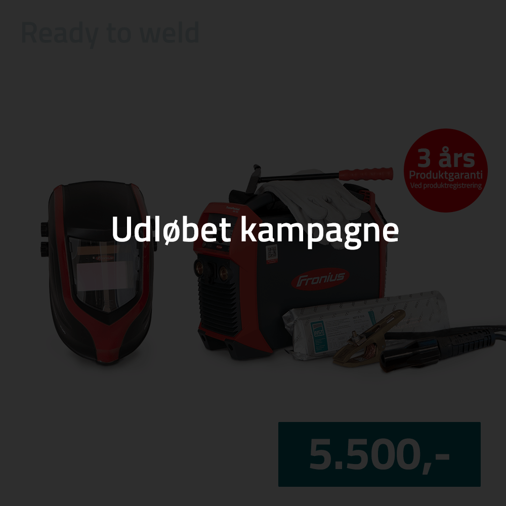Ready to weld - TransPocket 150 svejsemaskine fra Fronius